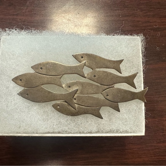 Genuine Silver Fish Pin - Picture 4 of 4